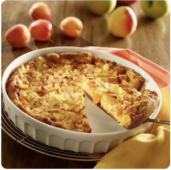 Apple and pear clafoutis Apple and pear clafoutis
