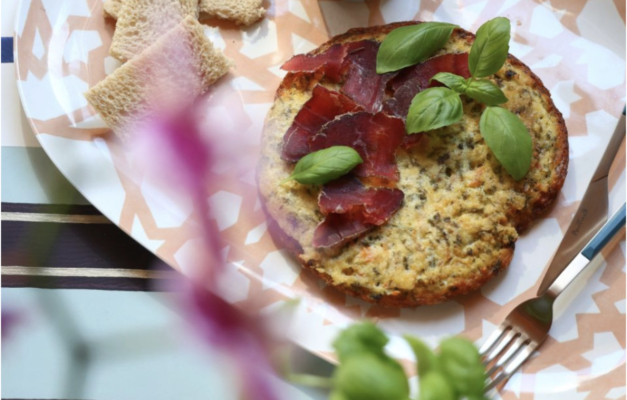 Seaweed frittata Seaweed frittata
