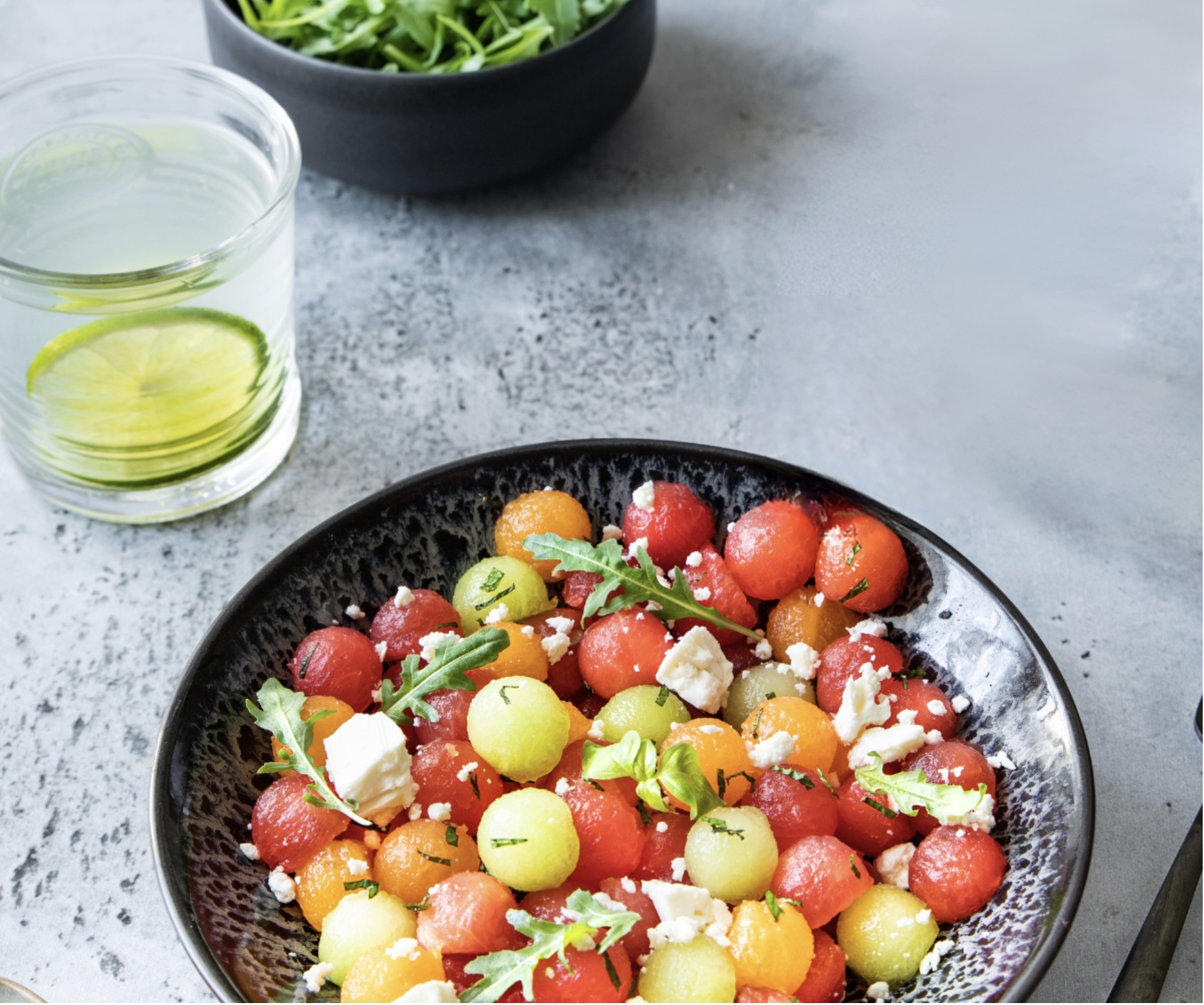 Summer melon salad Summer melon salad